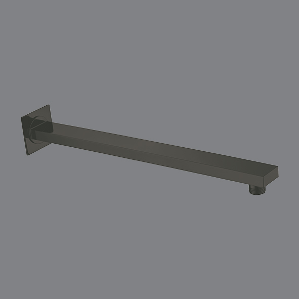 Graphite Grey Brass Shower Arm – Aquant India